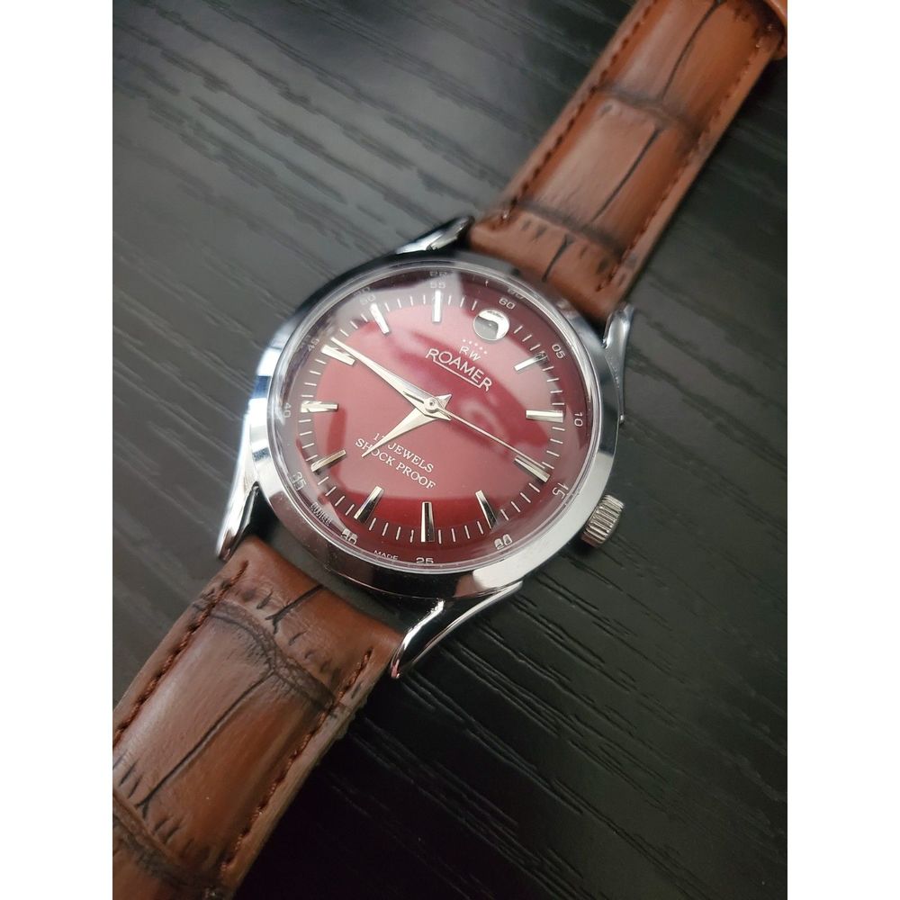 Roamer AM017 Mechanical Men's VINTAGE Swiss Watch BEAUTIFUL